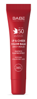 BABE HUULE-/PÕSEPUNA PALSAM PUNANE SPF50 20ML