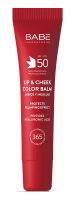 BABE HUULE-/PÕSEPUNA PALSAM PUNANE SPF50 20ML
