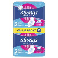 ALWAYS ULTRA HÜGIEENILINE SIDE SUPER PLUS N16