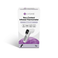 LIVSANE TERMOMEETER KONTAKTIVABA INFRAPUNAGA