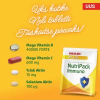 WALMARK NUTRIPACK IMMUNO VIT.D+VIT.C+TSINK+SELEEN KOTIKE N30