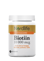 NORDLIFE BIOTIIN 10000 TBL N30