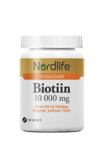 NORDLIFE BIOTIIN 10000MG TBL N30