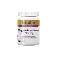 NORDLIFE MAGNEESIUMTSITRAAT TBL 1300MG N30
