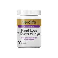 NORDLIFE RAUD+VTAMIIN B12 KAPSLID N30