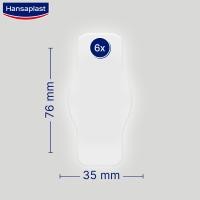 HANSAPLAST SECOND SKIN PROTECTION HÜDROKOLLOIDPLAASTER N6