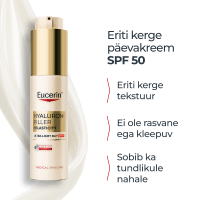 EUCERIN HYALURON-FILLER+ ELASTICITY PÄEVAKREEM SPF50 50ML