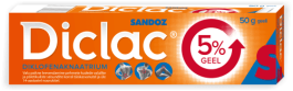 DICLAC 5% GEEL 50MG 1G 50G N1