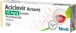 ACICLOVIR ACTAVIS KREEM 50MG 1G 5G N1