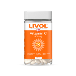 LIVOL VITAMIIN C NÄRIMISTBL MUSTSÕSTRAMAITSELINE N50