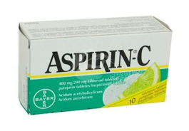 ASPIRIN-C KIHISEV TBL. 400MG+240MG N10