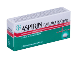 ASPIRIN CARDIO GASTRORESIST TBL 100MG N28