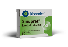 SINUPRET KAETUD TBL 6MG+18MG+18MG+18MG+18MG N50