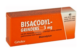 BISACODYL-GRINDEKS GASTRORESIST TBL 5MG N40