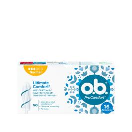 O.B. PROCOMFORT HÜGIEENILISED TAMPOONID NORMAL N16