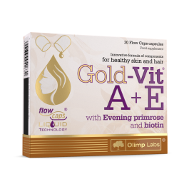 OLIMPLABS GOLD-VIT A+E+KUNING. +BIOTIIN VEDELKAPSEL N30