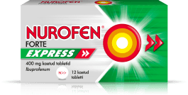 NUROFEN FORTE EXPRESS KAETUD TBL 400MG N12