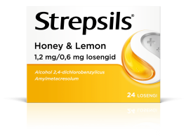 STREPSILS HONEY & LEMON LOSENG 0.6MG+1.2MG N24