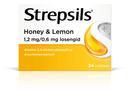 STREPSILS HONEY & LEMON LOSENG 0.6MG+1.2MG N24