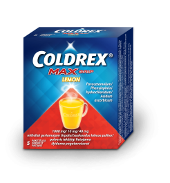 COLDREX MAXGRIP LEMON SUUKAUDNE LAHUSE PULBER 1000MG+10MG+40MG N5