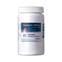 IBUMETIN ÕHUKE POLÜMEERKATTEGA TBL 200MG N100