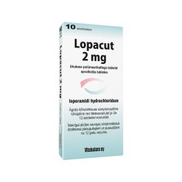 LOPACUT ÕHUKE POLÜMEERKATTEGA TBL 2MG N10