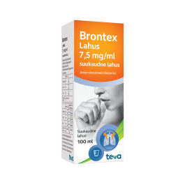 BRONTEX LAHUS SUUKAUDNE LAHUS 7.5MG 1ML 100ML N1