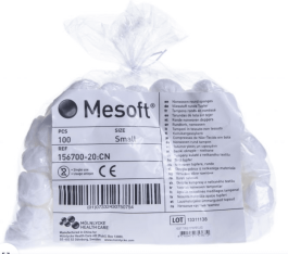 MESOFT TUPS S VÄIKE STERIILNE N100