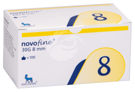 NOVOFINE 0.3 X 8 MM - 30G N100