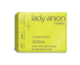 LADY ANION ACTIVE HÜGIEENILINE SIDE 180MM N15