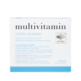MULTIVITAMIN ACTIVE WOMAN TBL N90