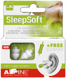 ALPINE SLEEPSOFT KÕRVATROPID KORDUVKASUTATAVAD 1PAAR