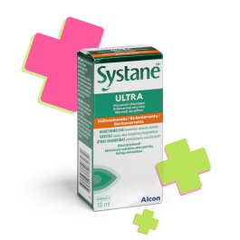 SYSTANE ULTRA SILMATILGAD NIISUTAVAD SÄILITUSAINETA 10ML