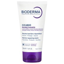 BIODERMA CICABIO MAINS KÄTEKREEM KAHJUSTATUD NAHALE 50ML