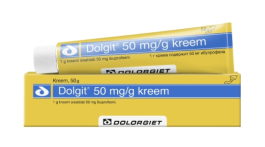 DOLGIT KREEM 50MG 1G 50G N1