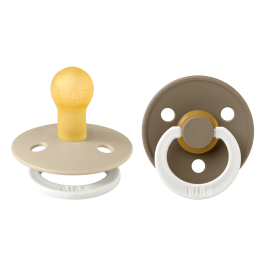 BIBS GLOW RÕNGASLUTT 0-6 KUUD VANILLA/DARK OAK N2