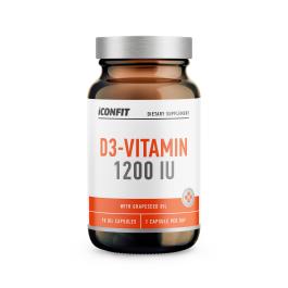 ICONFIT VITAMIIN D3 ÕLIKAPSLID 1200IU N90