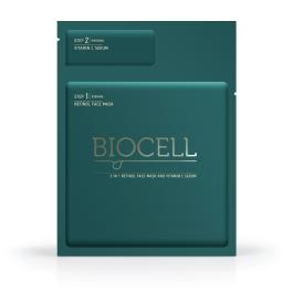 BIOCELL 2IN1 NÄOMASK RETINOL+ VITAMIN C SEERUM N1