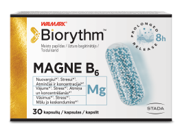 BIORYTHM MAGNE B6 KAPSLID N30