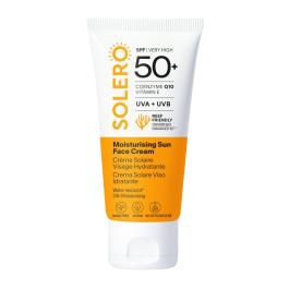 SOLERO PÄIKESEKAITSEKREEM SPF50+ NÄOLE NIISUTAV 50ML