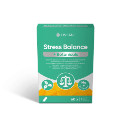 LIVSANE STRESS BALANCE +BOTANICALS KAPSLID N60