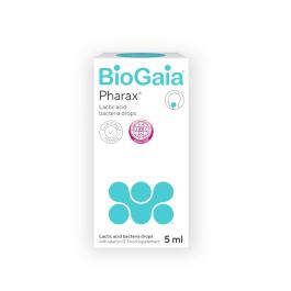 BIOGAIA PHARAX PIIMHAPPEBAKTERID+D-VITAMIIN TILGAD 5ML