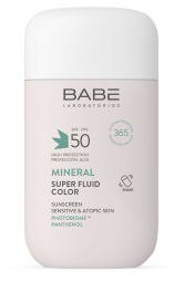 BABE SUPER FLUID EMULSIOON MINERAALNE SPF50 TOONIV 50ML