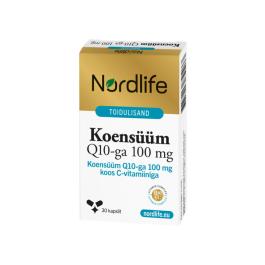 NORDLIFE KOENSÜÜM Q10 KAPSLID 100MG N30