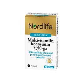 NORDLIFE MULTIVITAMIIN KOENSÜÜM Q10 TBL N30