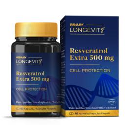 WALMARK LONGEVITY RESVERATROL EXTRA KAPSLID 500MG N60