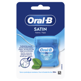 ORAL-B HAMBANIIT SATIN TAPE SATIINTEKSTUURIGA 50M