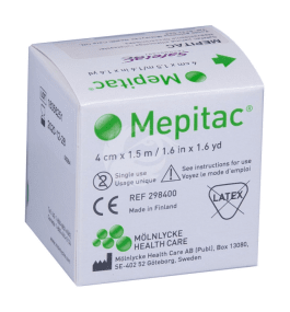 MEPITAC RULLPLAASTER 4CMX1,5M SILIKOONIST