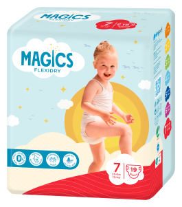 MAGICS FLEXIDRY MÄHKMED LASTELE XXL 15+KG N19