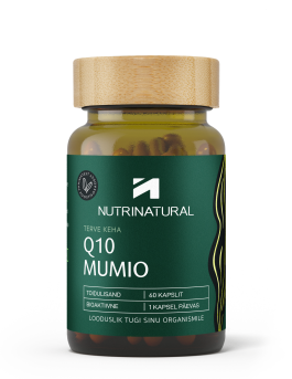 NUTRINATURAL Q10 MUMIO KAPSLID N60
